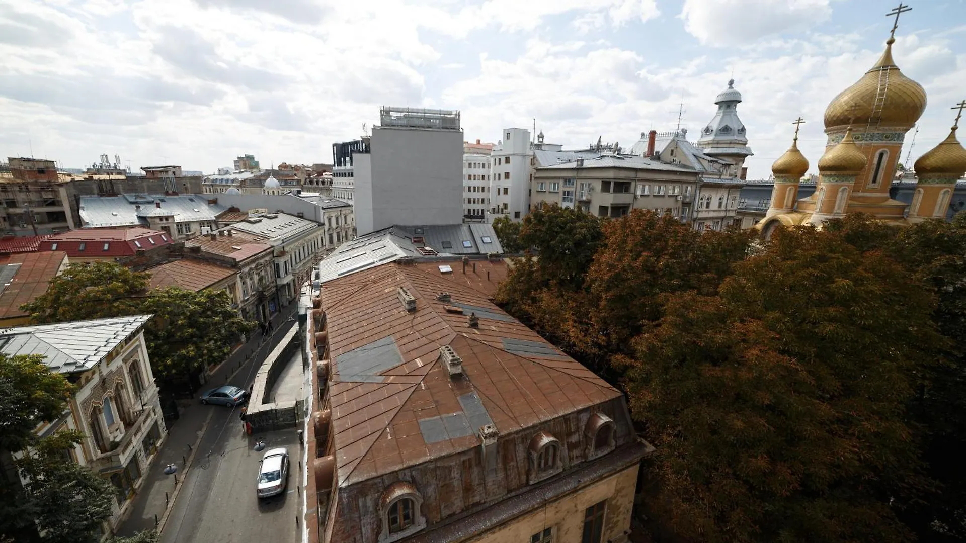 Rooftop Apartment Street Doamnei 布加勒斯特 罗马尼亚